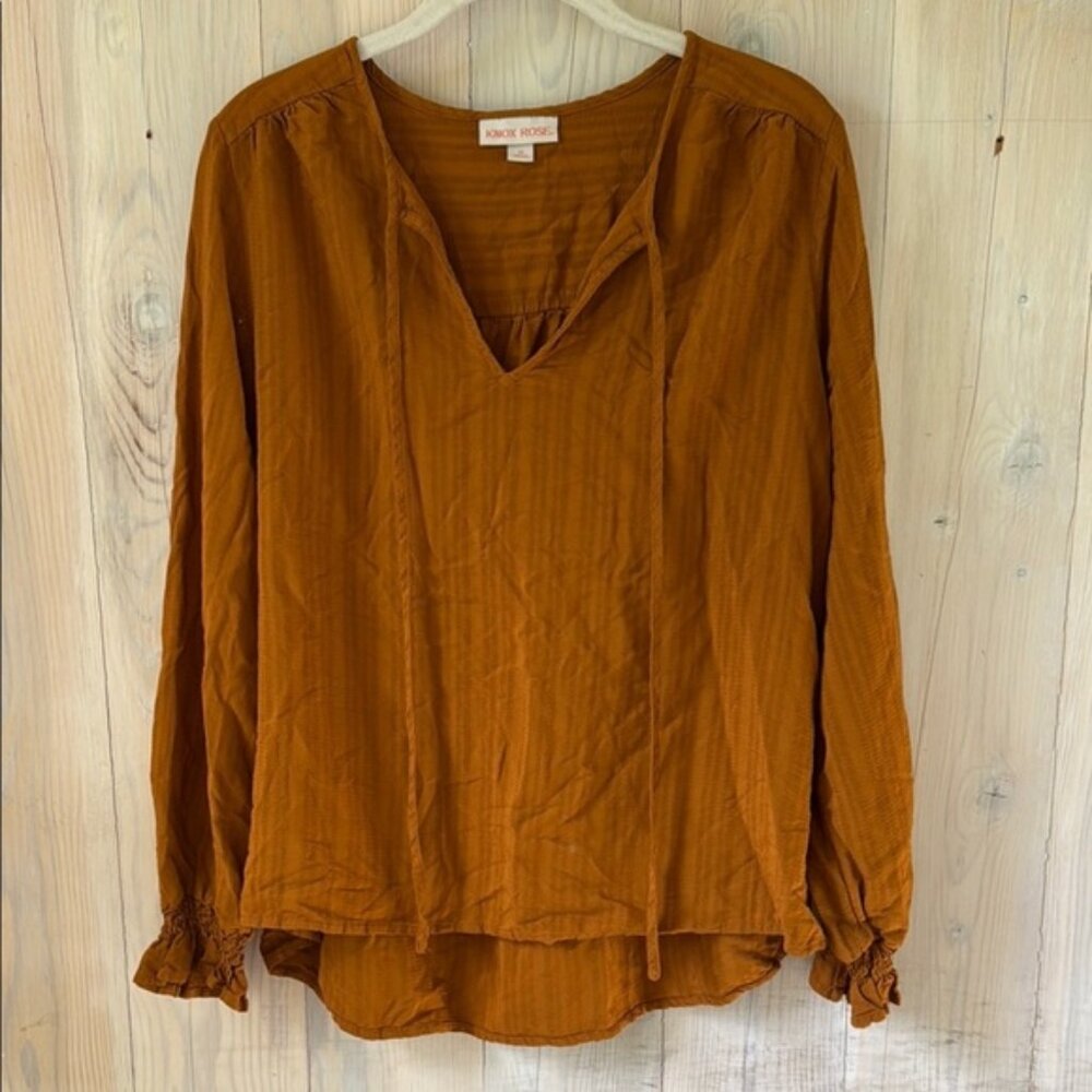 Knox Rose Peasant Blouse Size M